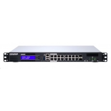 QNAP QGD-1600P-4G (4C/Celeron J4115/1,8-2,5GHz/4GBRAM/2xSATA/3xUSB/14xGbE/2xGbE+SFP/1xUSB3.0/2xUSB2.0/2xPCIe/1xHDMI/PoE)