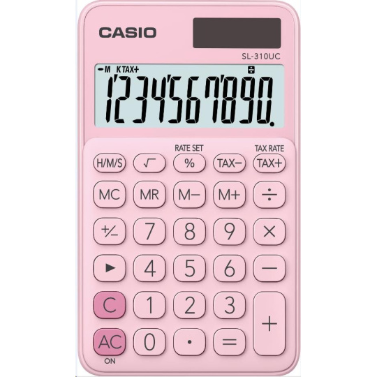 CASIO kalkulačka SL 310UC PK, Kapesní kalkulátor