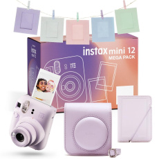 Fujifilm MINI 12 MEGA PACK fialový