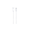 WG - Datový kabel Type-C to USB-A / 2m / 3A / nylon braided / white
