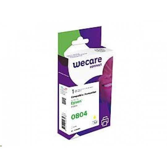 WECARE ARMOR cartridge pro Epson Stylus Photo R265, R285, R360, RX560, RX685 (C13T08044011), žlutá/yellow, 9,5ml, 350str