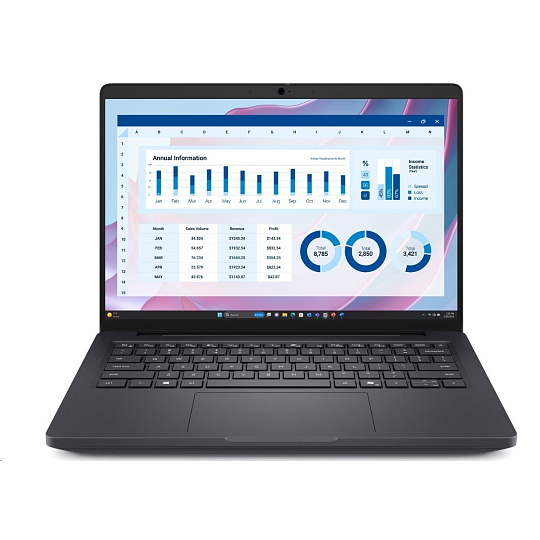 DELL NTB Pro Max 14 MC14250/U7-265H/16GB/512GB SSD/14" FHD+/Intel Arc Pro/No AC Adapt/WLAN/vPro/Bck Kb/W11 Pro/3Y PS NBD