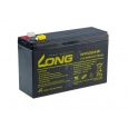 Long 12V 6Ah olověný akumulátor HighRate F2