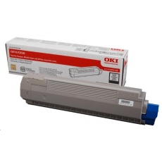 OKI Černá toner do C810/C830<>br>  <b>Kapacita:</b> 8 000 str. při 5% krytí.