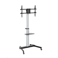 ALU pojízdný stojan Brateck FS44-46TW pro TV 37"-86" 50kg police ALU pojízdný stojan Brateck FS44-46TW pro TV 37"-86" 50kg police