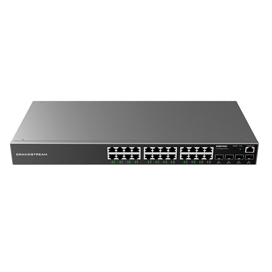 Grandstream GWN7803 Layer 2+ Managed Network Switch 24 portů / 4 SFP Grandstream GWN7803 Layer 2+ Managed Network Switch 24 portů / 4 SFP