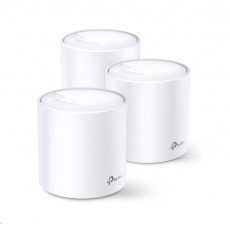 TP-Link Deco X20(3-pack) WiFi6 Mesh (AX1800, 2,4GHz/5GHz, 2xGbELAN/WAN)