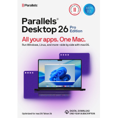 Parallels Desktop Pro Subscription 1 Year, EN/FR/DE/IT/ES/PL/CZ/PT Parallels Desktop Pro Subscription 1 Year, EN/FR/DE/IT/ES/PL/CZ/PT
