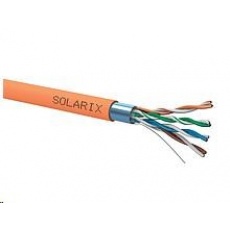 Instalační kabel Solarix CAT5E FTP LSOHFR B2ca s1 d1 a1 500m SXKD-5E-FTP-LSOHFR-B2ca