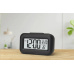 WG - Budík s vnitřním teploměrem WG DigiTherm Alarm / black