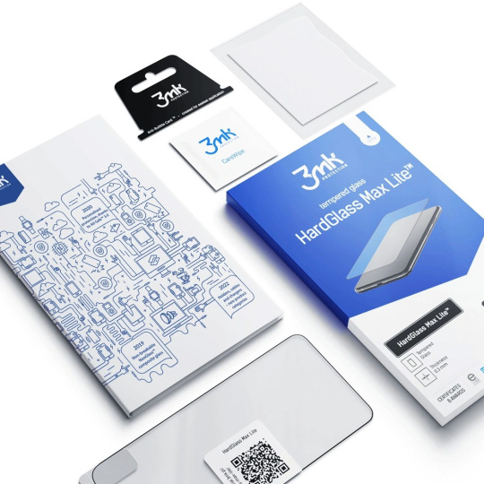 3mk tvrzené sklo HardGlass Max Lite Black pro Redmi Note 15 Pro 4G 3mk tvrzené sklo HardGlass Max Lite Black pro Redmi Note 15 Pro 4G