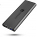 CONNECT IT AluSafe externí box pro SSD disky M.2 NVMe, 10 Gbps, USB-C, Antracitová