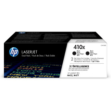 HP 410X 2-pack High Yield Black Original LaserJet Toner Cartridges (CF410XD) (6,500 / 6,500 pages)