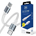 3mk kabel Hyper Cable N-SERIES C to C 1m 20V/3A 60W White