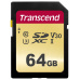 TRANSCEND SDXC karta 64GB 500S, UHS-I U3 V30 (R:95/W:50 MB/s)