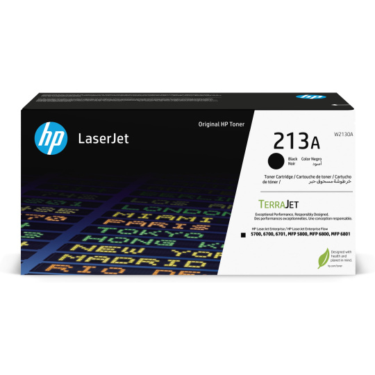 HP 213A Blk Original LaserJet Toner Crtg (3,500 pages)