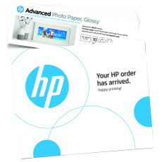 HP Advanced Photo Paper, Gloss (4x12 in; 10 x 30,5 cm) – 10 sheets HP Advanced Photo Paper, Gloss (4x12 in; 10 x 30,5 cm) – 10 sheets