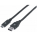 Manhattan USB kabel, USB 3.2 Gen 1, USB-A Male na USB-C Male, 5 Gbps, 2m, černá