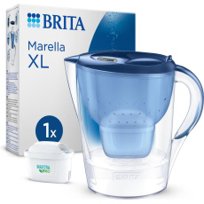 Brita Marella XL filtrační konvice, objem 3.5 l, 1x MAXTRA+ filtr, modrá