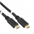 PREMIUMCORD Kabel HDMI High Speed with Ether.4K@60Hz, se zesilovačem,15m, 3x stínění, M/M, zlacené konektory