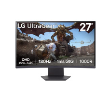 LG MT VA LCD LED 27" 27GS60QC - VA panel, 1ms, 180Hz, 2560x1440, 2xHDMI, DP, zakriven, AMD freesync, HDR10, sRGB 99%