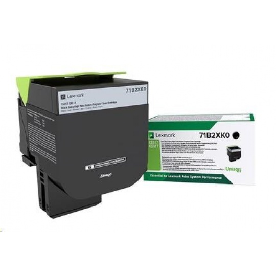 Lexmark toner pro CS/CX517 black z programu Lexmark Return na 8 000 stran