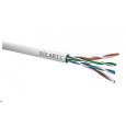 Instalační kabel Solarix UTP, Cat5E, drát, PVC, box 100m SXKD-5E-UTP-PVC