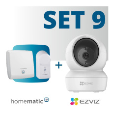 Homematic IP Sada Kontrola přístupu s kamerou Ezviz - HmIP-SET9 Homematic IP Sada Kontrola přístupu s kamerou Ezviz - HmIP-SET9