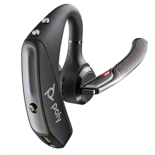 Poly Voyager 5200 UC bluetooth headset, BT700 USB-A adaptér, nabíjecí pouzdro