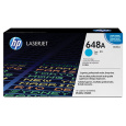 HP 648A Cyan LJ Toner Cart, CE261A (11,000 pages)