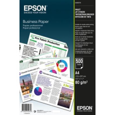 EPSON Paper A4 Inkjet Business pro inkoustové tiskárny 80 g/m2, 500 listů EPSON Paper A4 Inkjet Business pro inkoustové tiskárny 80 g/m2, 500 listů