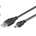 PremiumCord Kabel USB 2.0, A-B mini, 5pinů, 2m