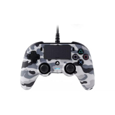 BAZAR - Nacon Wired Compact Controller - ovladač pro PlayStation 4 - camo grey - Poškozený obal (Komplet) BAZAR - Nacon Wired Compact Controller - ovladač pro PlayStation 4 - camo grey - Poškozený obal (Komplet)