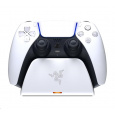 RAZER Univerzální rychlonabíjecí stojan, pro PlayStation 5, White