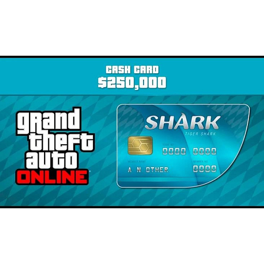 GTA V Tiger Shark Cash Card Xbox