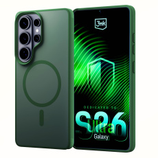 3mk ochranný kryt Smoke MagCase Green pro Samsung Galaxy S26 Ultra