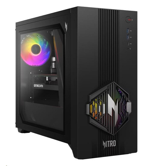 ACER PC Nitro N30-100,R7 8700F,32GB,1TB SSD,RX 9070 XT,W10 Home,Black
