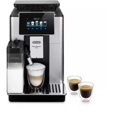 BAZAR - DeLonghi PrimaDonna Soul ECAM 610.55.SB automatický kávovar, 1450 W, 19 bar, chytrý - použito, opraveno BAZAR - DeLonghi PrimaDonna Soul ECAM 610.55.SB automatický kávovar, 1450 W, 19 bar, chytrý - použito, opraveno