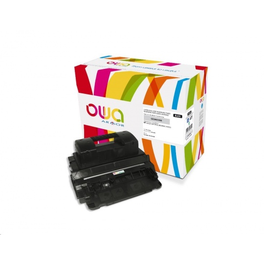 OWA Armor toner pro HP Laserjet Ese M602, M603, M4555, 24000 Stran, CE390X, černá/black