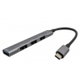 i-tec USB-C Metal HUB 1x USB 3.0 + 3x USB 2.0