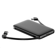 WG - Power Bank 5000 mAh, kabel Micro USB + Type-C + adaptér Lightning, černá