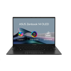 ASUS NTB Zenbook 14 (UM3406KA-OLED169W), AI 7 350, 14" 1920x1200 OLED, 32GB, 1TB SSD, Radeon, W11 Home, Jade Black ASUS NTB Zenbook 14 (UM3406KA-OLED169W), AI 7 350, 14" 1920x1200 OLED, 32GB, 1TB SSD, Radeon, W11 Home, Jade Black