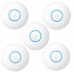 UBNT UniFi AP nanoHD, 5-PACK, bez PoE! [vnitřní AP, 2.4+5GHz (300Mbps+1733Mbps), MU-MIMO, 802.11a/b/g/n]