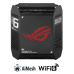 ASUS GT6 1-pack black Wireless AX10000 ROG Rapture Wifi 6 Tri-band Gaming Mesh System