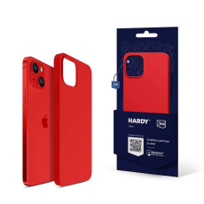 3mk Hardy Silicone MagCase pro Apple iPhone 14, Red 3mk Hardy Silicone MagCase pro Apple iPhone 14, Red