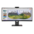 LENOVO LCD T34WD-40+MC60 - 34",VA,21:9,3440x1440,120Hz,300cd/m2,3000:1,4ms,HDMI,DP,USBHub,USB-C(100W PD),RJ45,Nákl,Zdvih