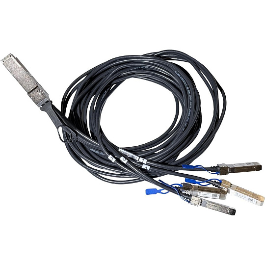 MikroTik DQ+BC0003-DS+, QSFP56 200G na 4x SFP56 50G DAC kabel MikroTik DQ+BC0003-DS+, QSFP56 200G na 4x SFP56 50G DAC kabel