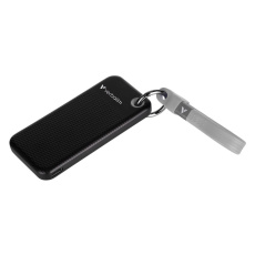 VERBATIM externí SSD 1TB Pocket USB3.2 Gen 2, černá/šedá VERBATIM externí SSD 1TB Pocket USB3.2 Gen 2, černá/šedá