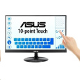 ASUS LCD dotekový 21.5" VT229H Touch 1920x1080, lesklý, D-SUB, HDMI, 10-point Touch, IPS, Frameless, USB, VESA