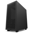 NZXT skříň H7 Flow edition  / ATX / 2x120 mm fan / USB-C / 2x USB / prosklená bočnice / mesh panel / černá